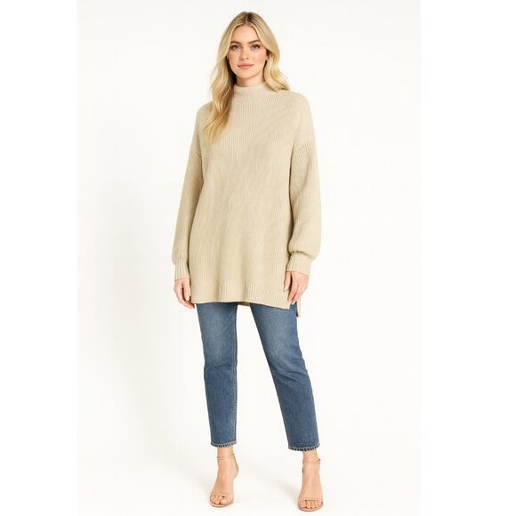 WeWoreWhat Oversize Crew neck Sweater L/XL NWT - Picture 1 of 7